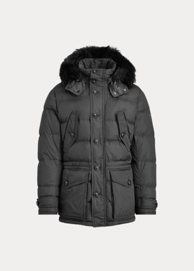 Parka Ralph Lauren RLX Faux-Fur-Trim Homem 89245-FYKD